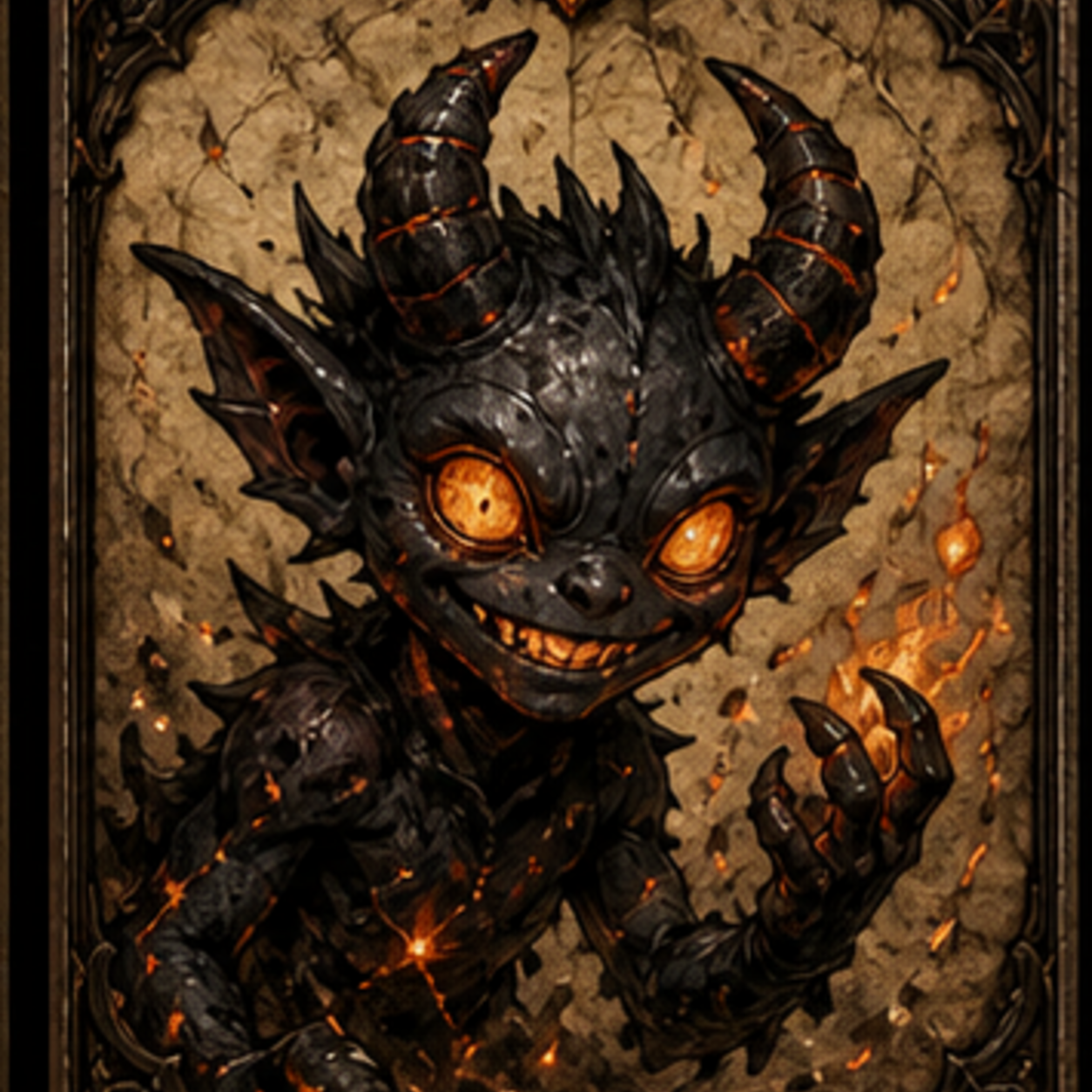 Cinder Imp portrait