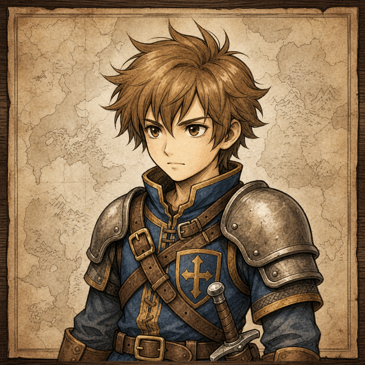 Fighter portrait