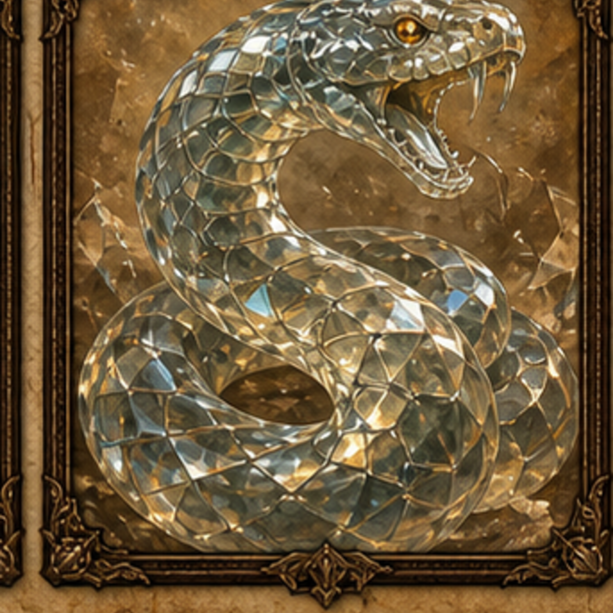 Glass Viper portrait