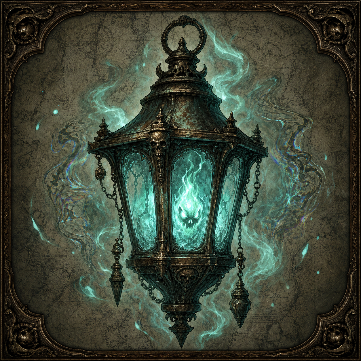 Grave Lantern portrait