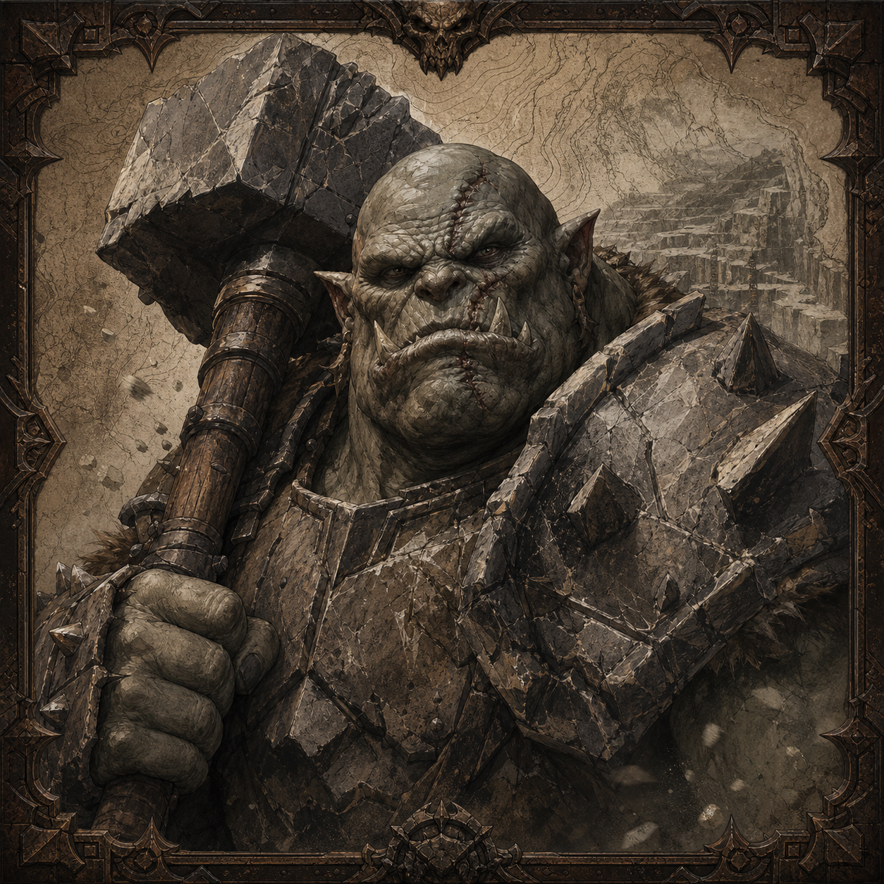 Grimgor the Quarry Tyrant portrait