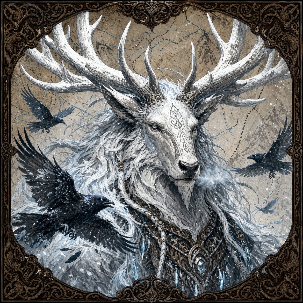 Hroth Whitehorn King portrait