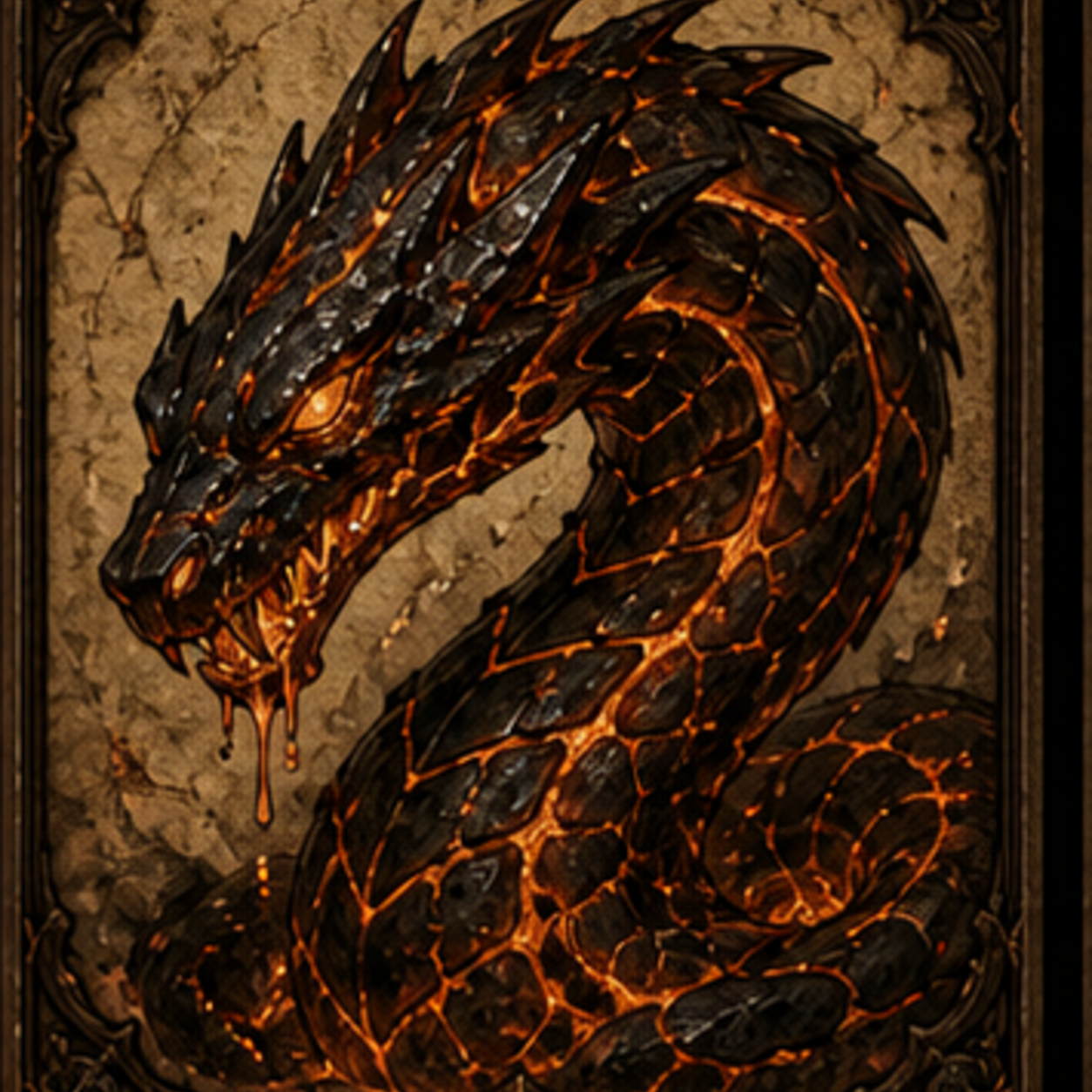Lava Serpent portrait