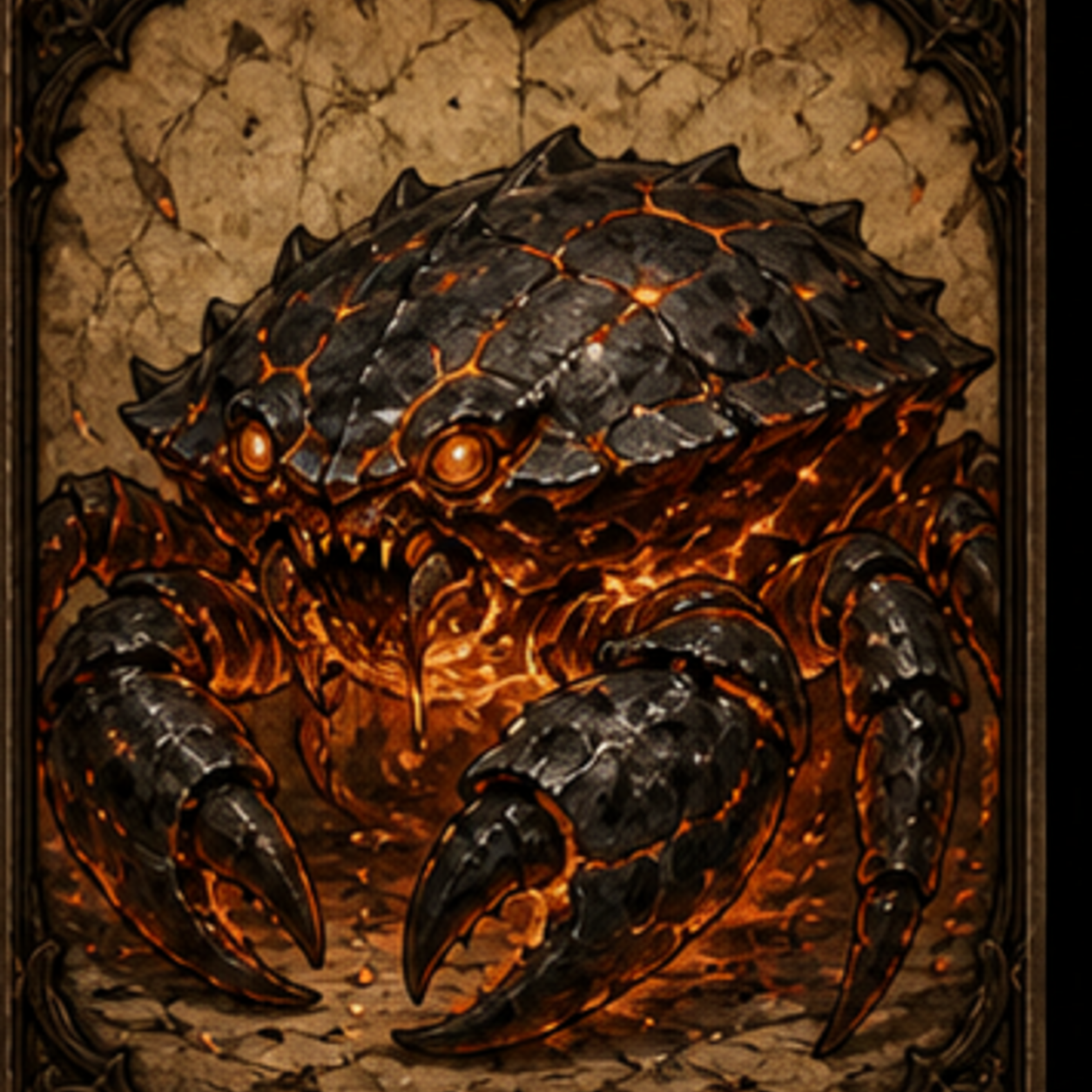 Magma Crab portrait