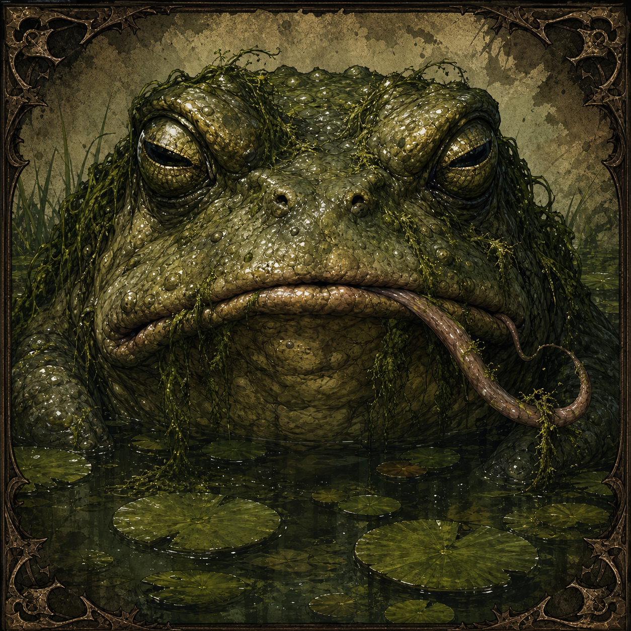 Marsh Croaker portrait