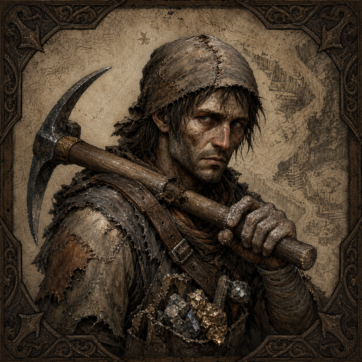 Quarry Scab portrait