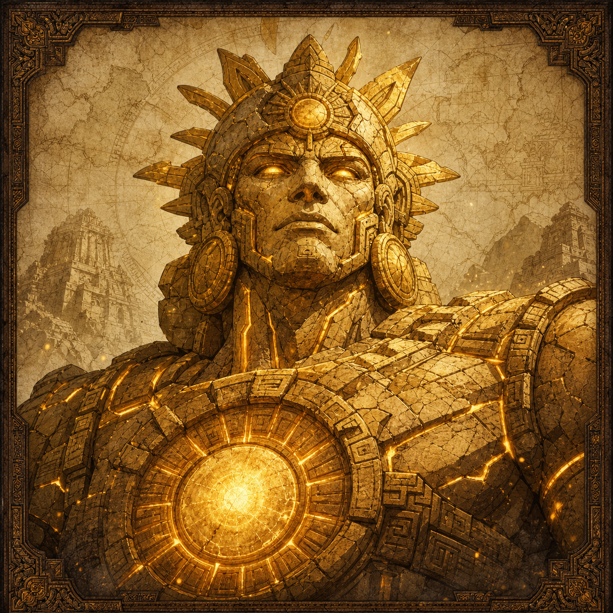 Saffron Colossus portrait