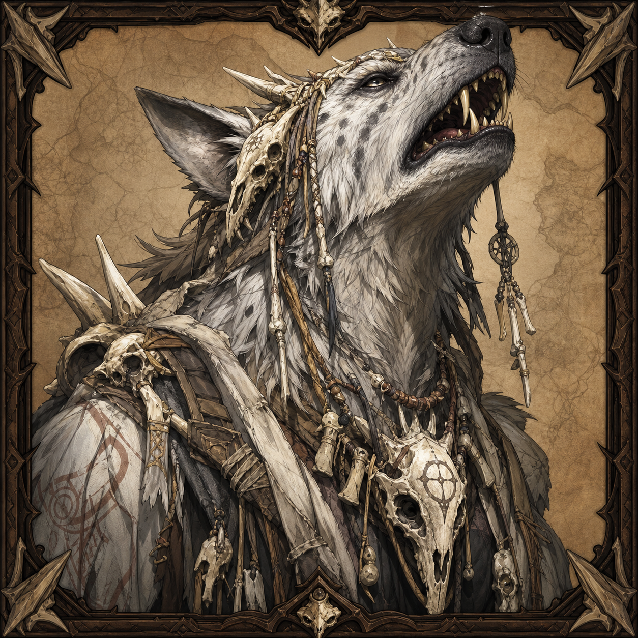 Saltbone Howler portrait