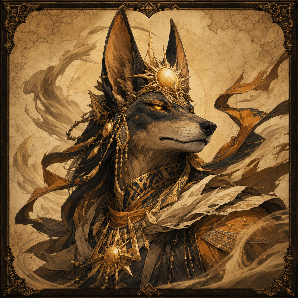 Sirocco Jackal King portrait