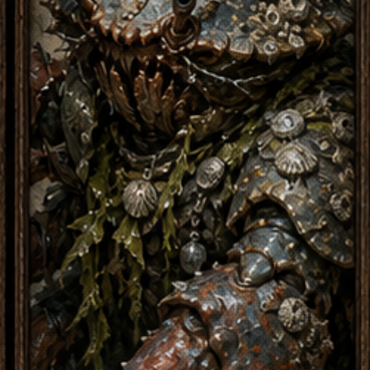 Tide Crab portrait